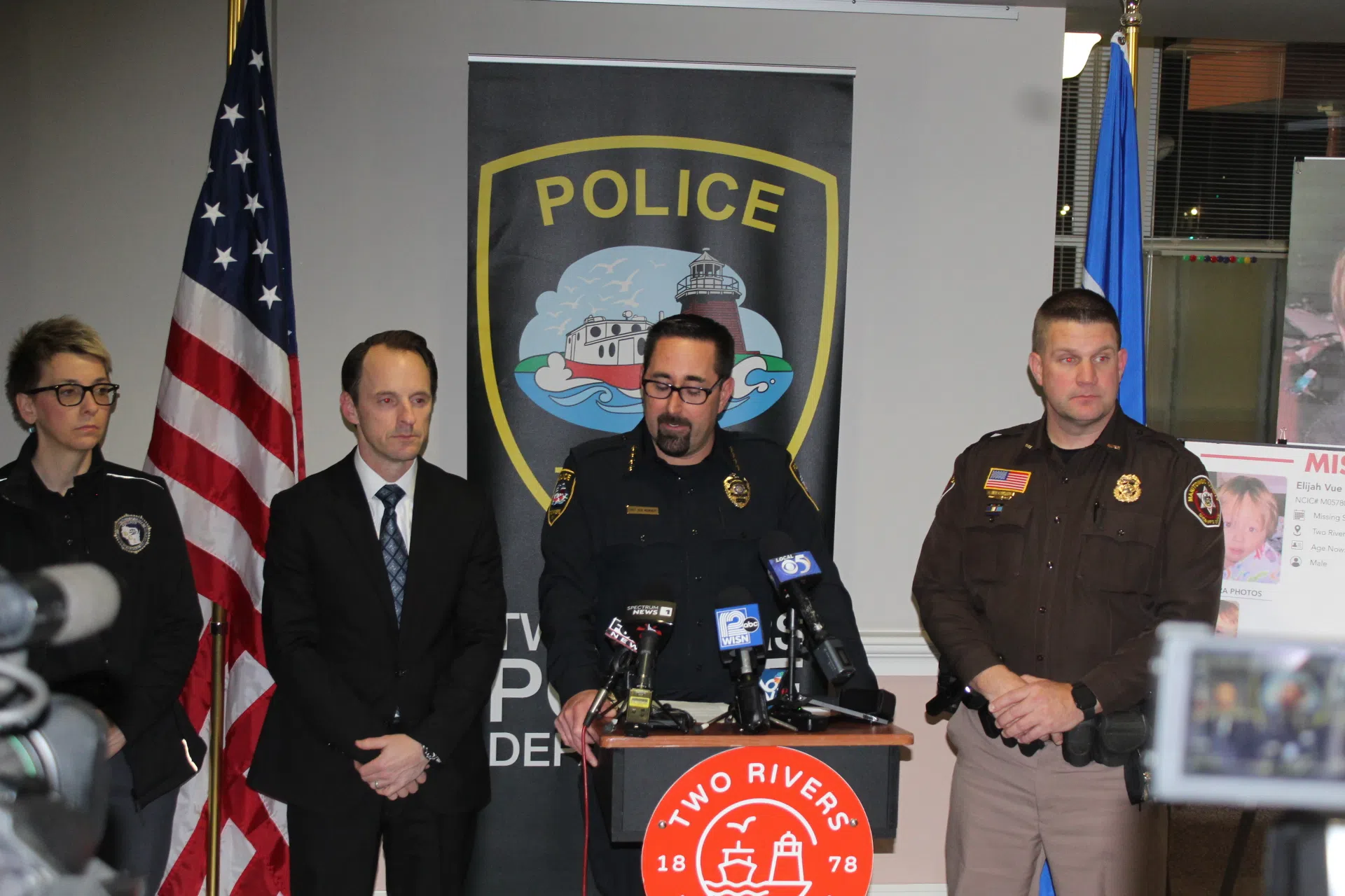 Speculation Continues: Two Rivers Police Give Little Details Surrounding Missing Boy
