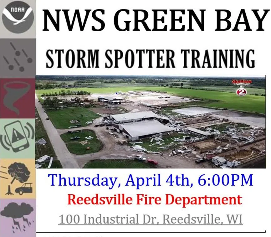 National Weather Service Hosting Storm Spotter Training in Reedsville