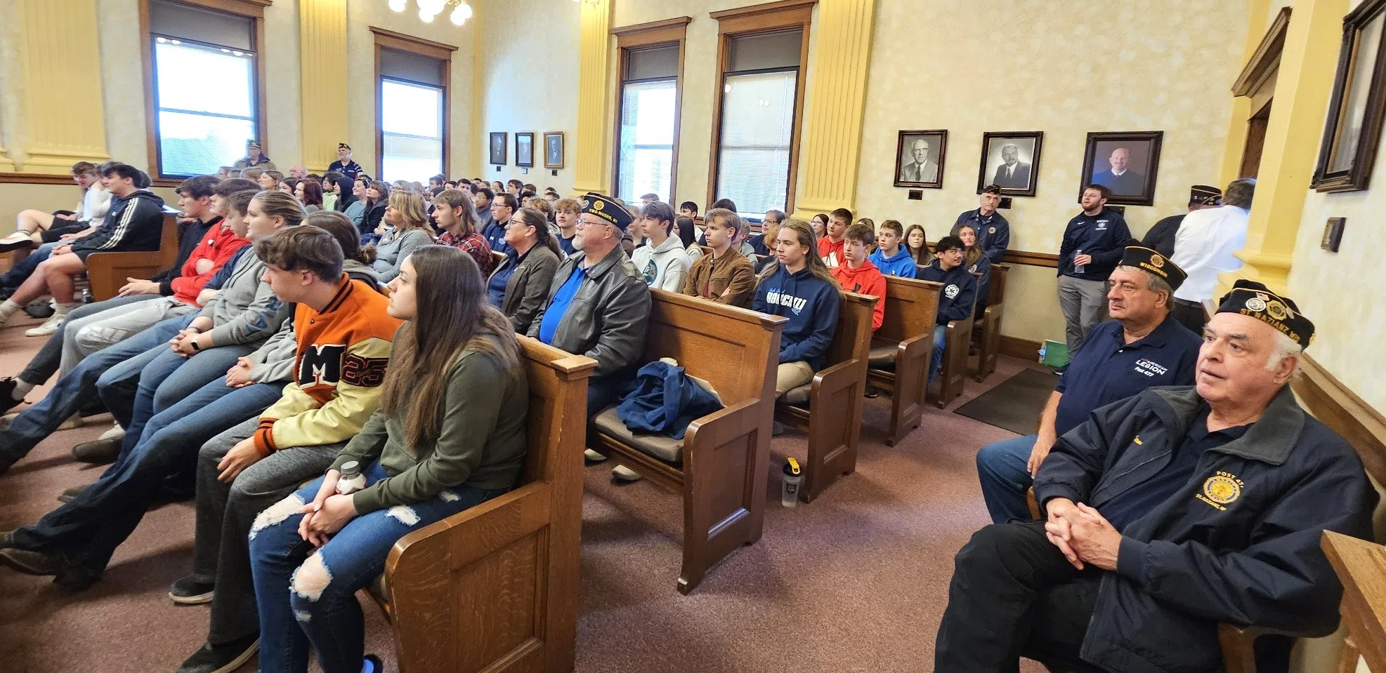 Manitowoc County Students Participate in American Legion Youth Government Day