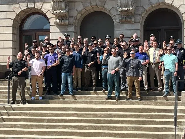 "We Are Forever Thankful", Manitowoc County Police Officer Memorial Day