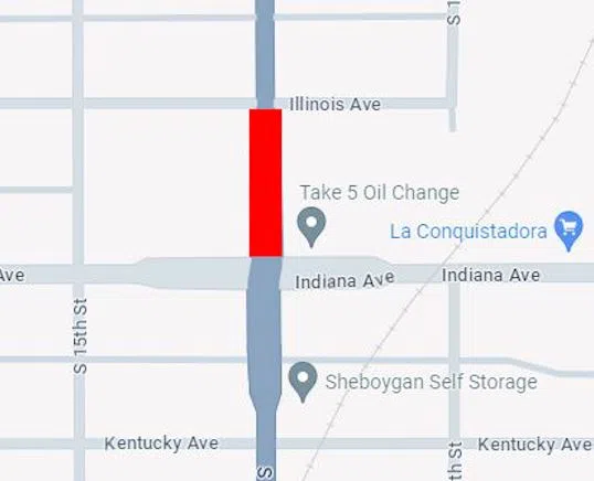 Another Sheboygan Road Closure Along Indiana Avenue
