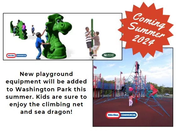 Two Rivers Parks and Rec Reveals New Playground Equipment