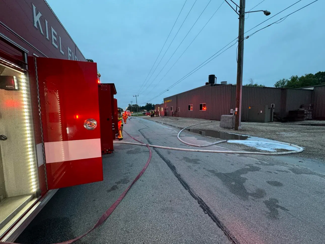 Kiel Foundry Catches Fire