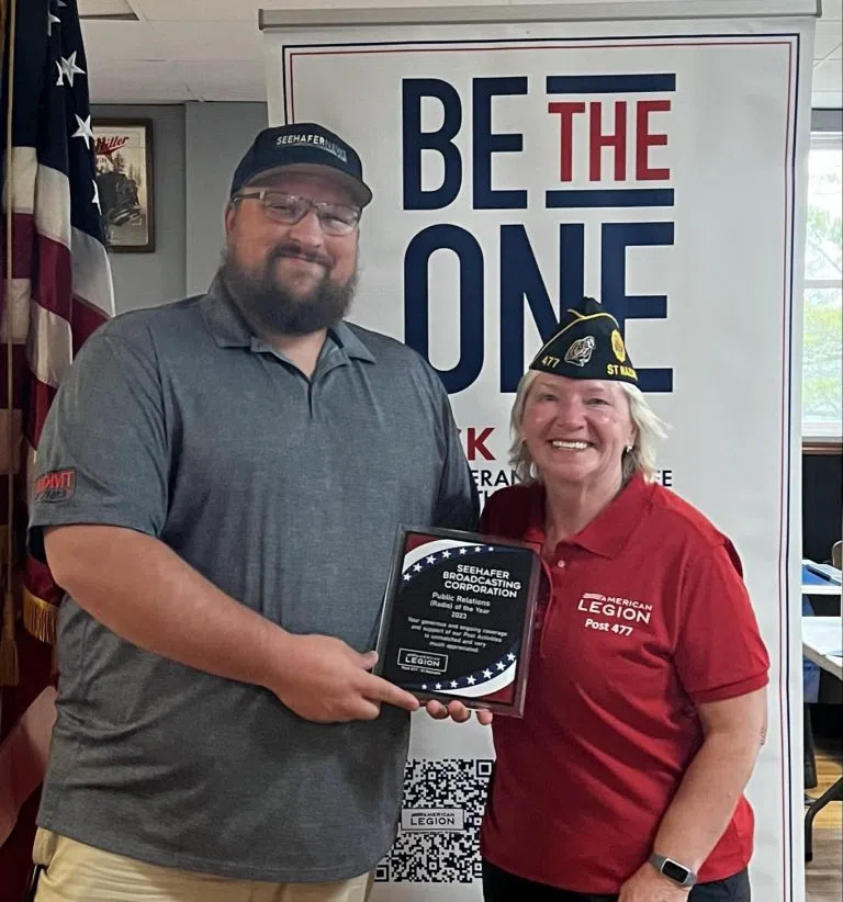 St. Nazianz American Legion Post Makes Major Donation to Old Glory