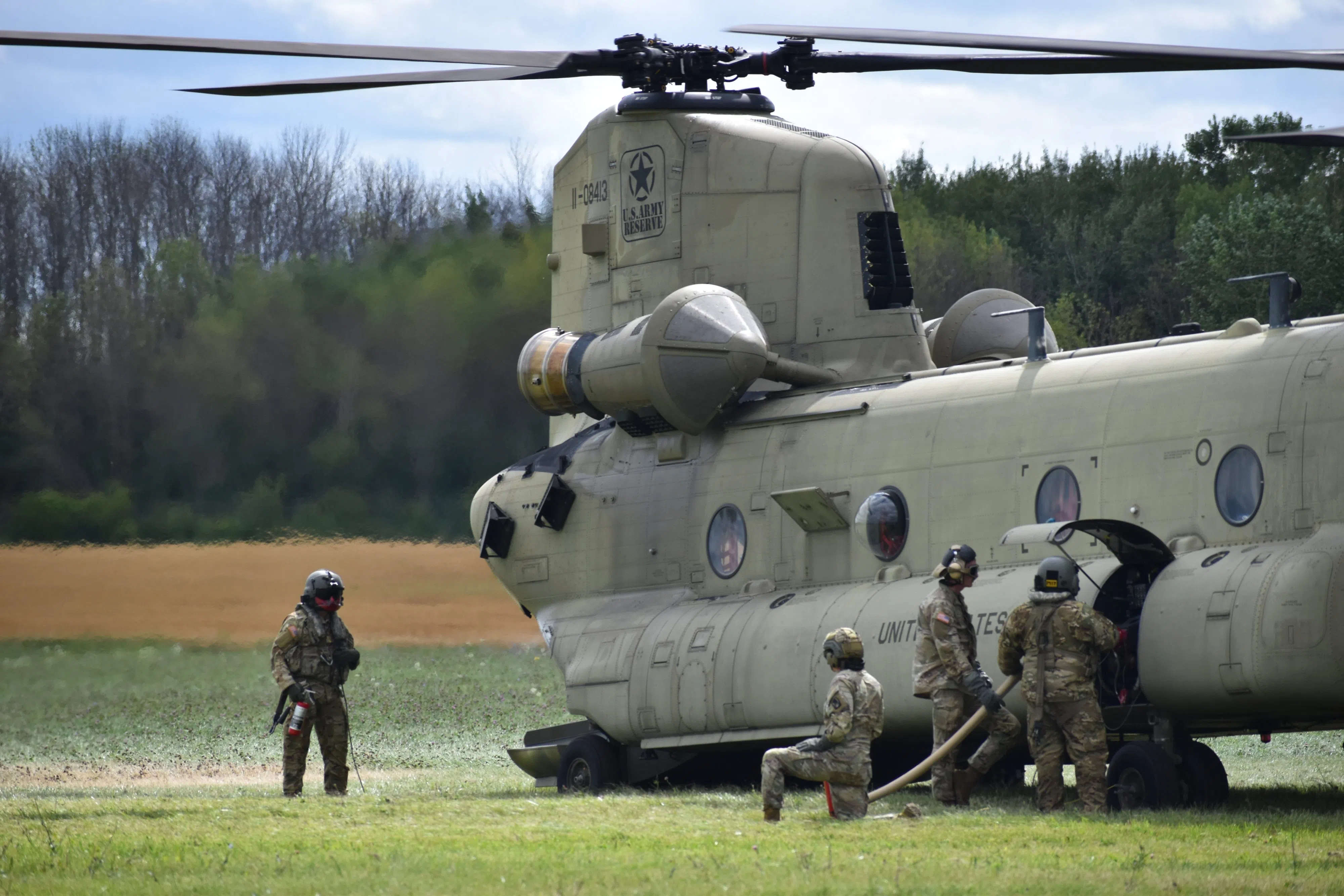 U.S. Army Training at the Manitowoc County Airport