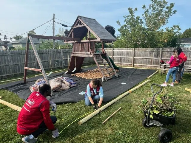 Hope House Gets New Backyard Through Lowe's Grant Program