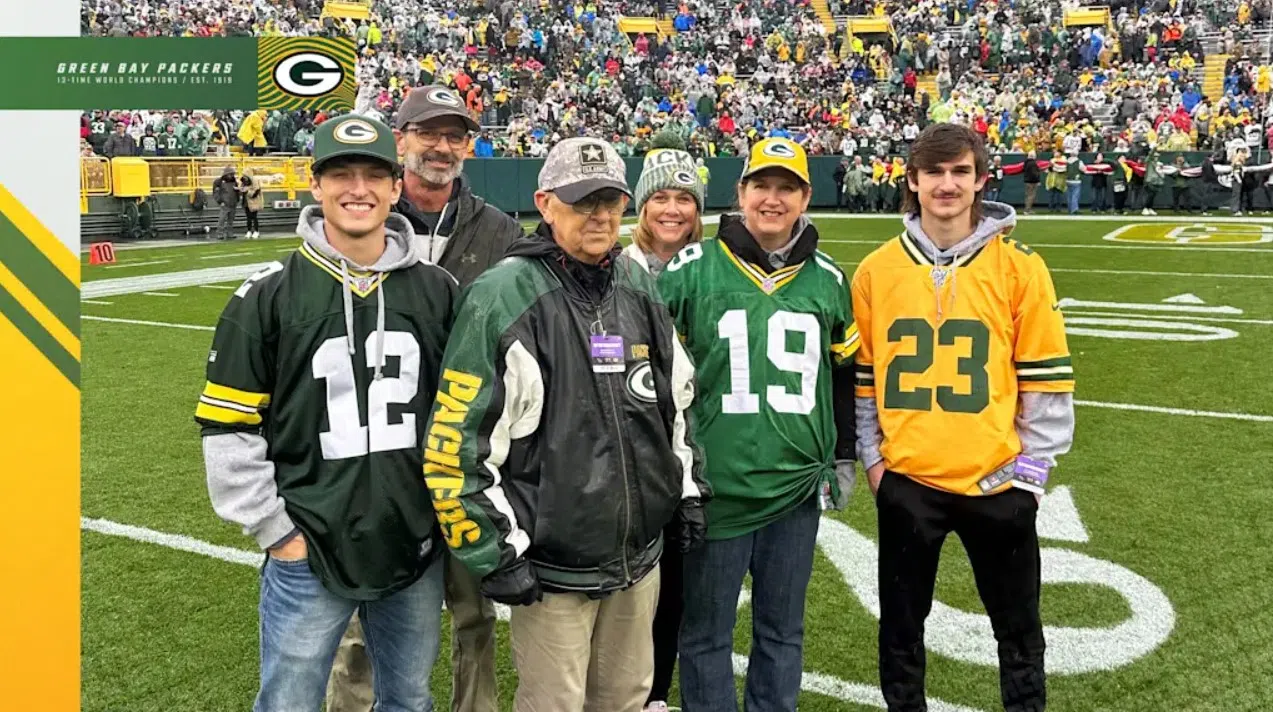 Rockwood Veteran Honored by the Packers