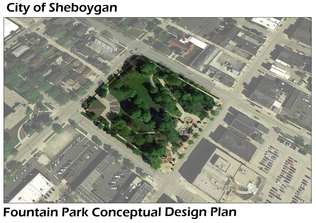 Sheboygan Public Works Committee to Discuss Fountain Park Concept Plan