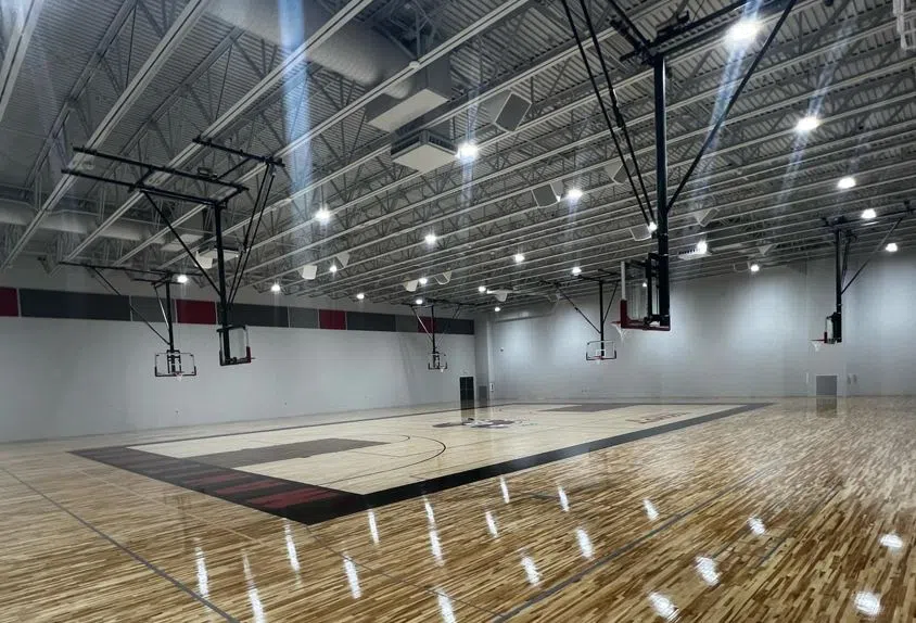 New Manitowoc Lutheran Gym Nearing Completion