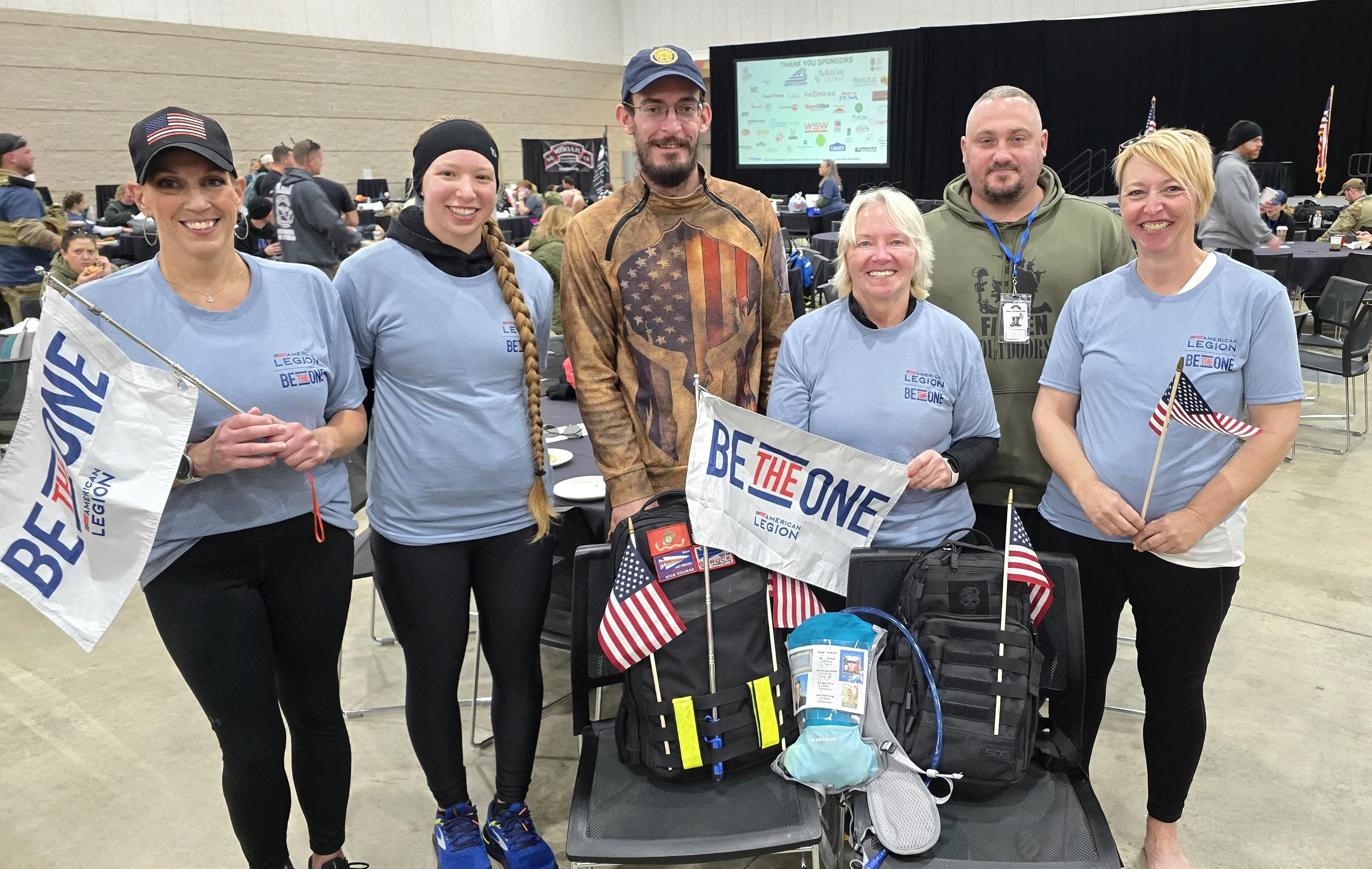 Manitowoc County Veterans Participate in Green Bay Veteran Suicide Awareness Ruck March