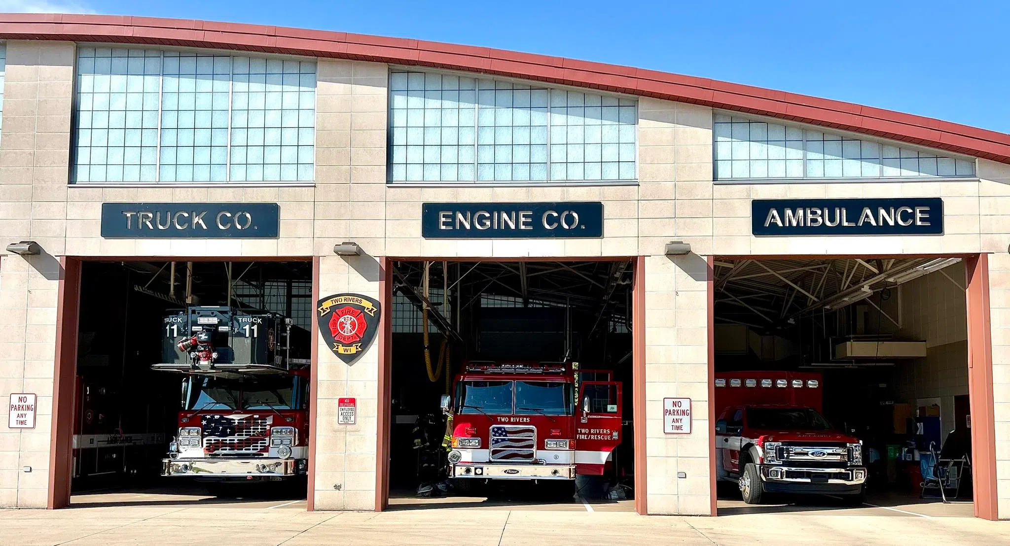 Two Rivers Residence Catches Fire