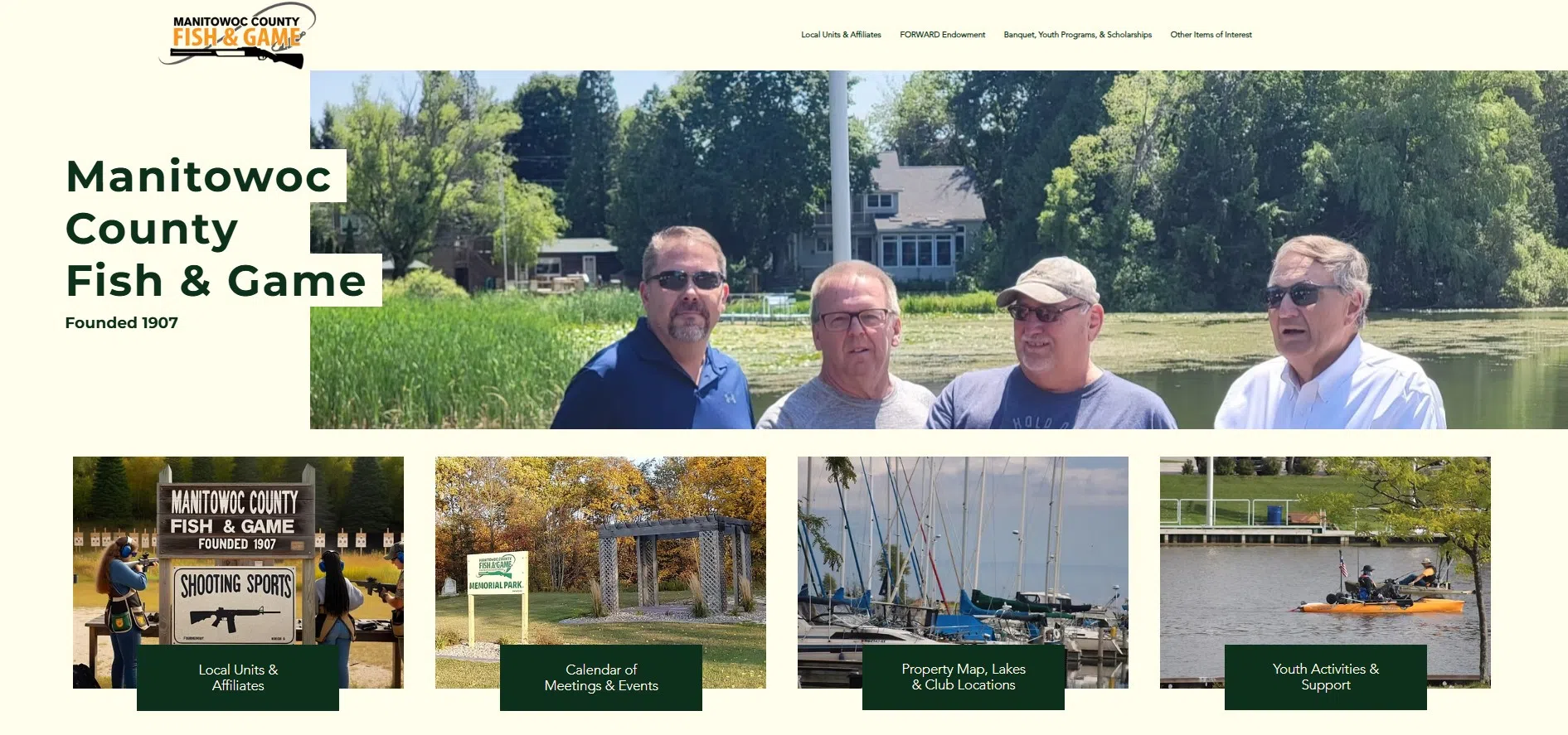 Manitowoc County Fish and Game Unveils New Website