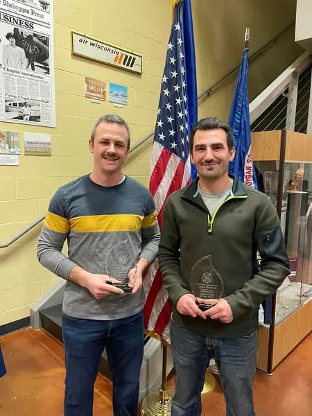 Town of Sheboygan Falls Recognizes Two Firefighters