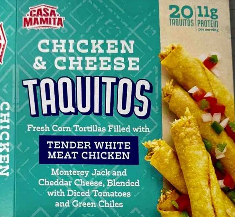 Aldi Frozen Chicken Taquitos Facing Recall