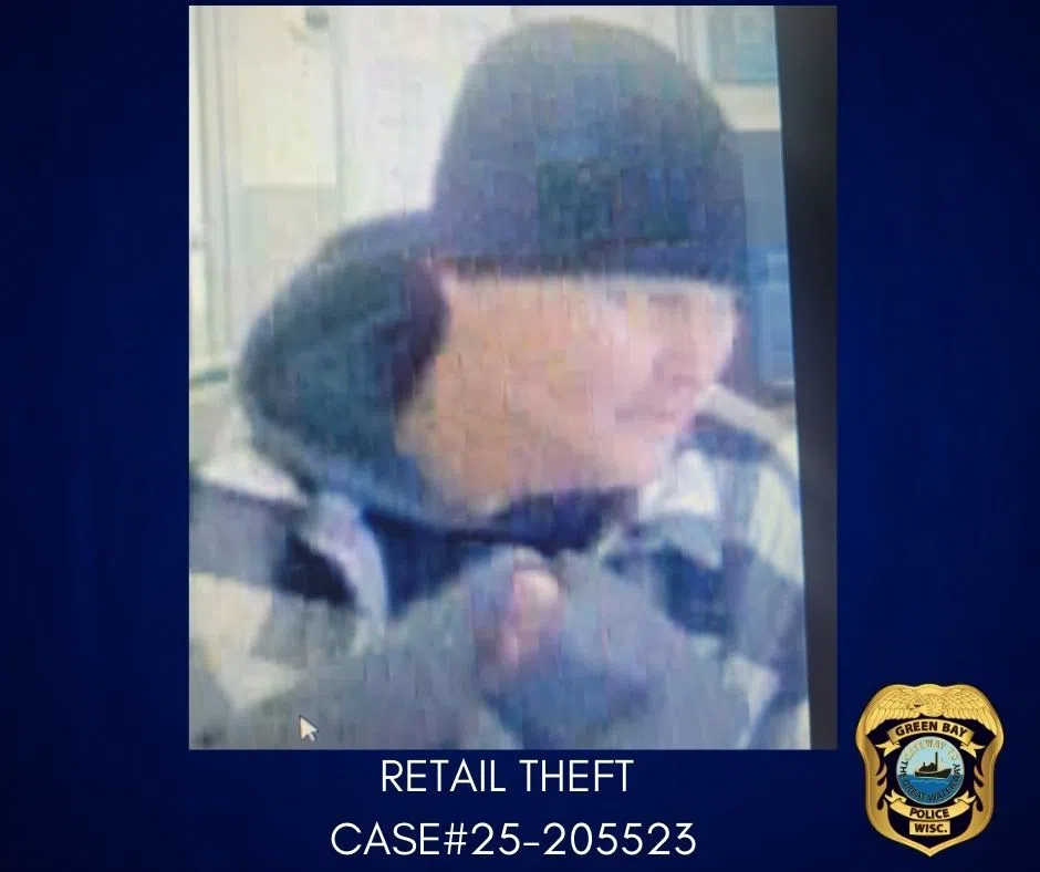Green Bay Police Seeking Public's Help to Identify Suspect