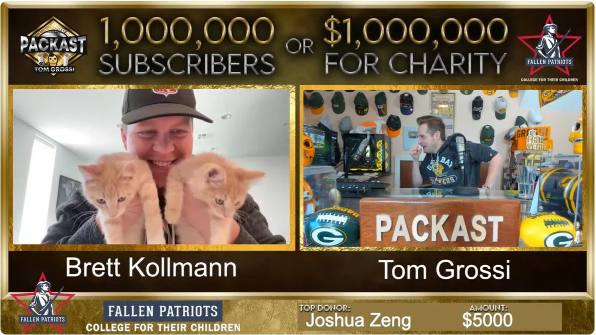 2024 NFL Fan of the Year Raising Money for the Families of Fallen Patriots