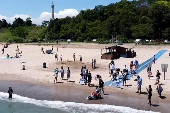 Death Confirmed at Bradford Beach