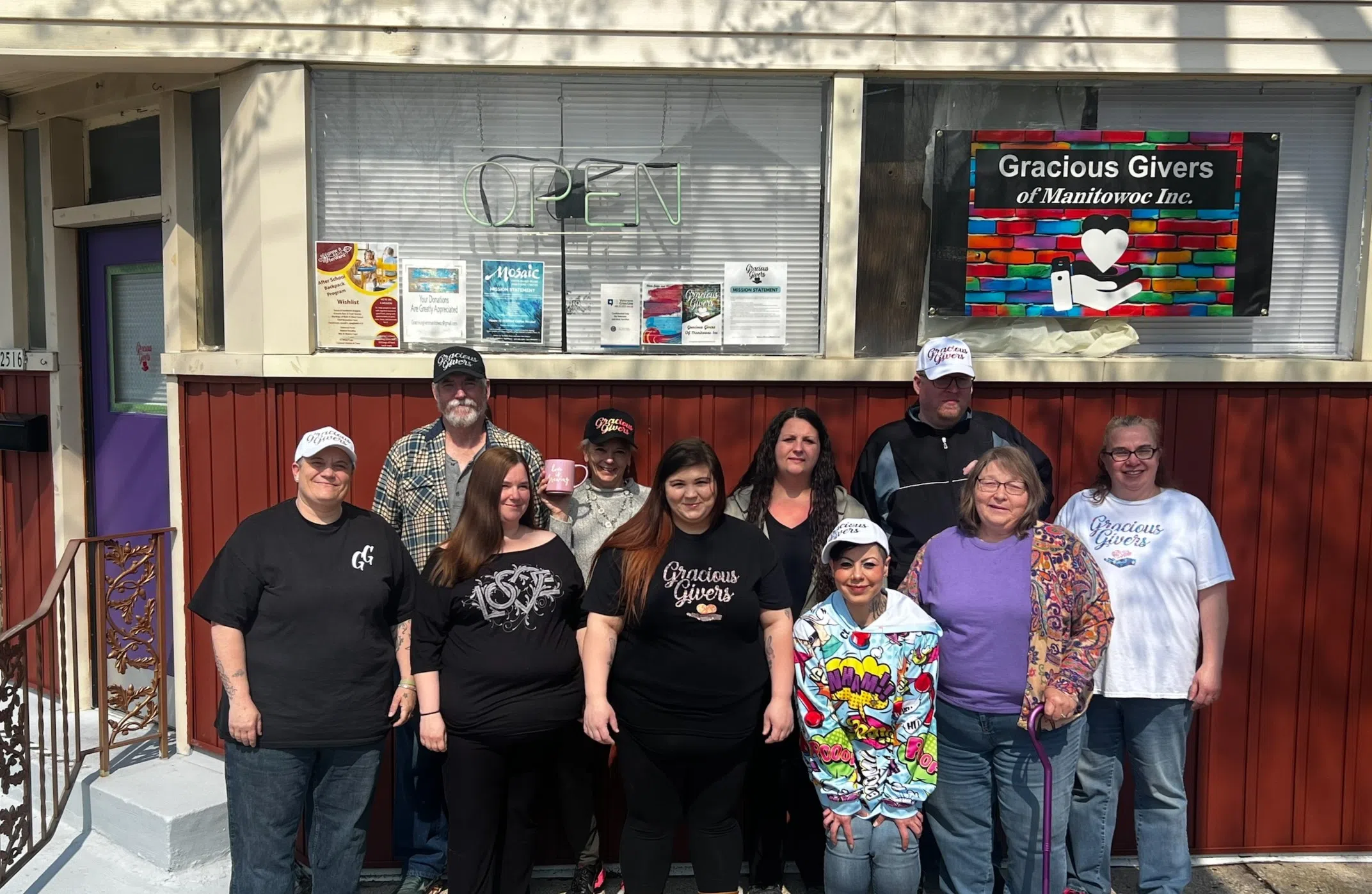 Gracious Givers Ready to Open Community Center