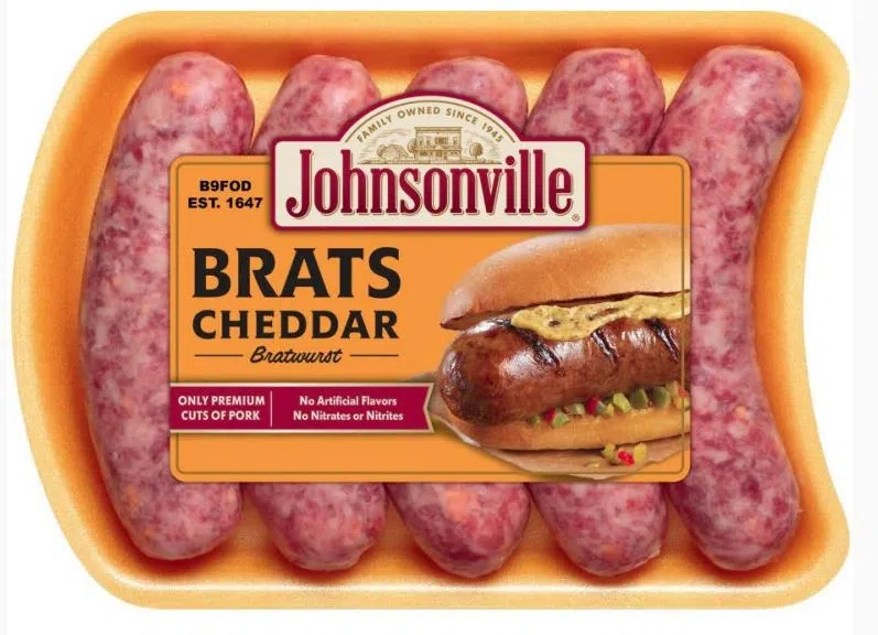 Johnsonville Recalls Cheddar Bratwurst Products