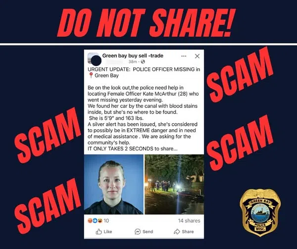 Green Bay Police Warn of New Scam