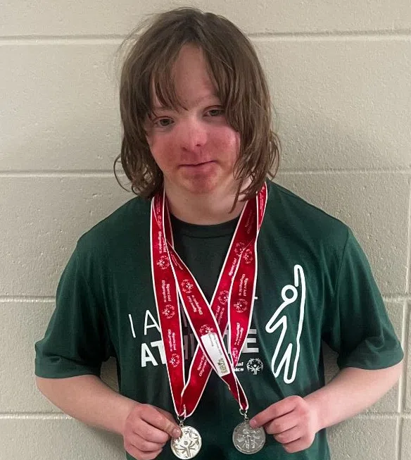 Two Rivers Special Olympics Swimmer Gets Silver at State Competition