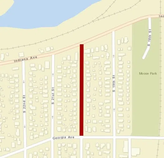 Sheboygan DPW Closing S 20th Street for Construction
