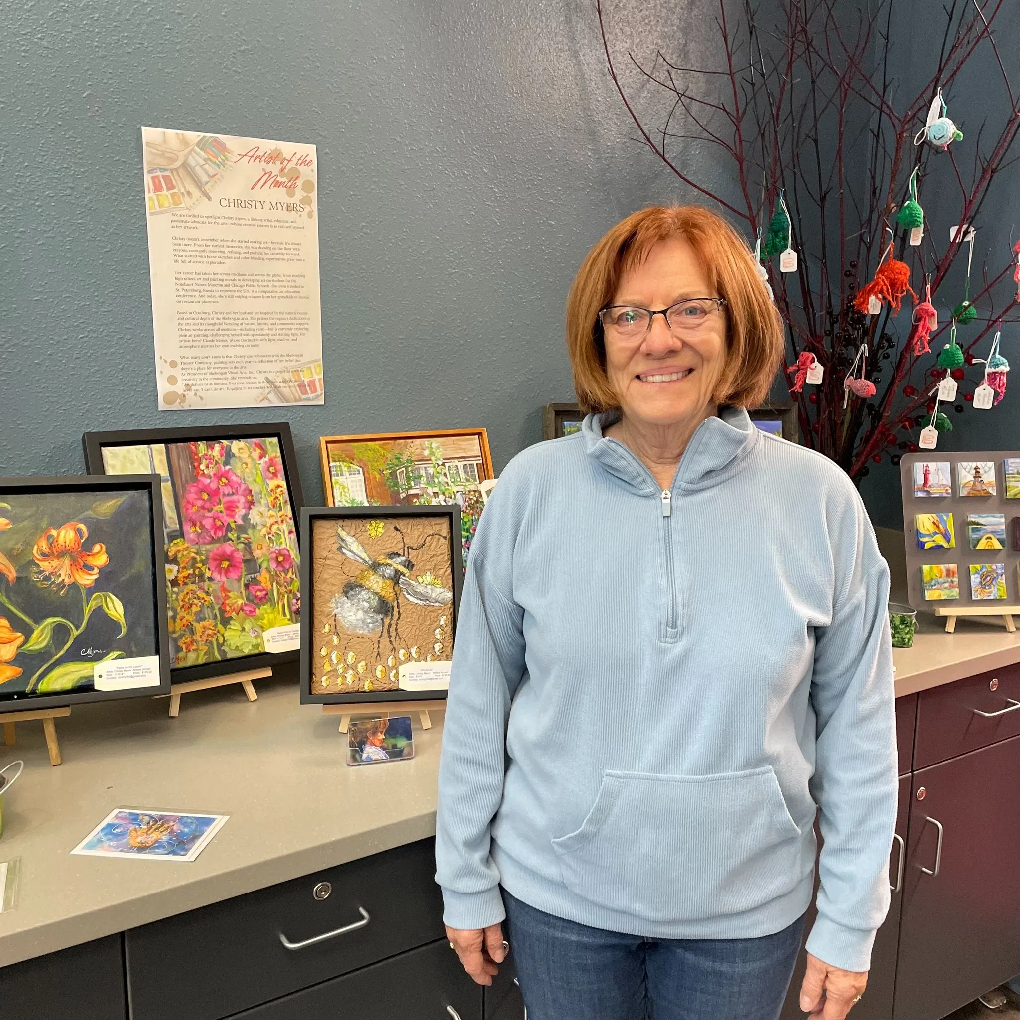 Oostburg Artist Named Sheboygan Artist of the Month for May
