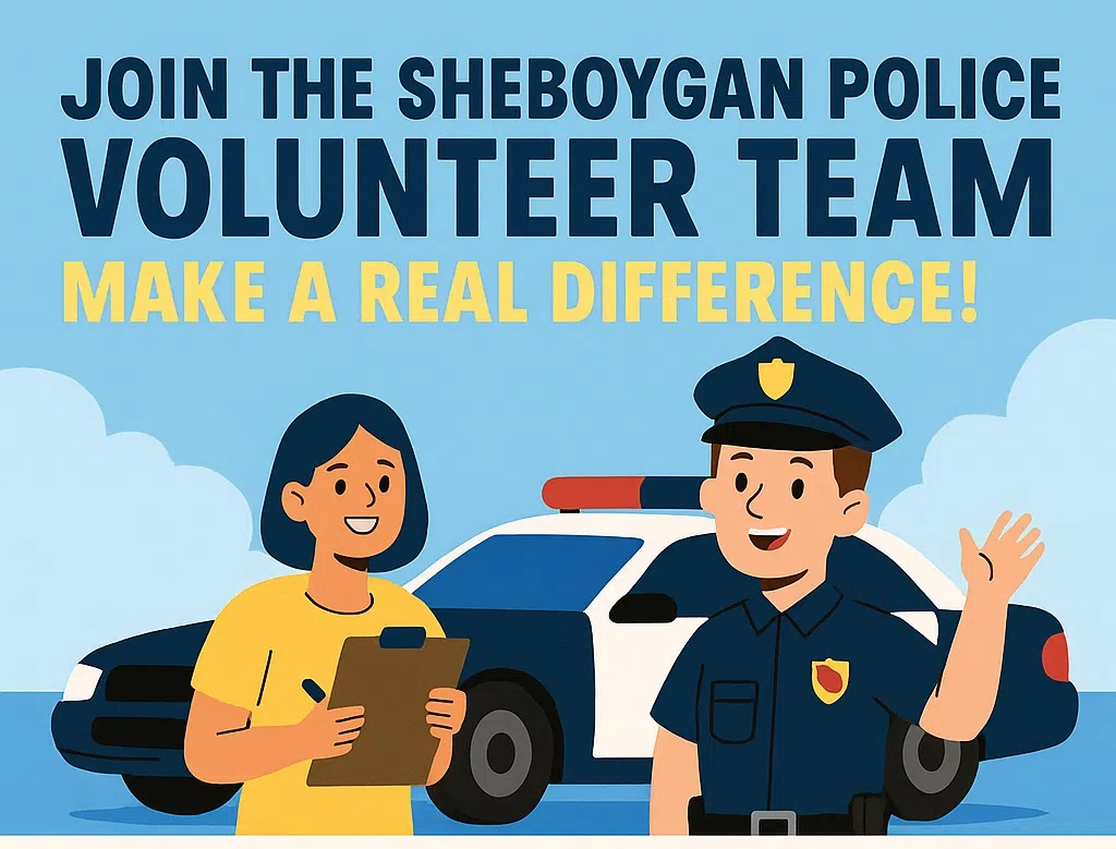 Sheboygan PD Accepting Applications for Volunteer Program