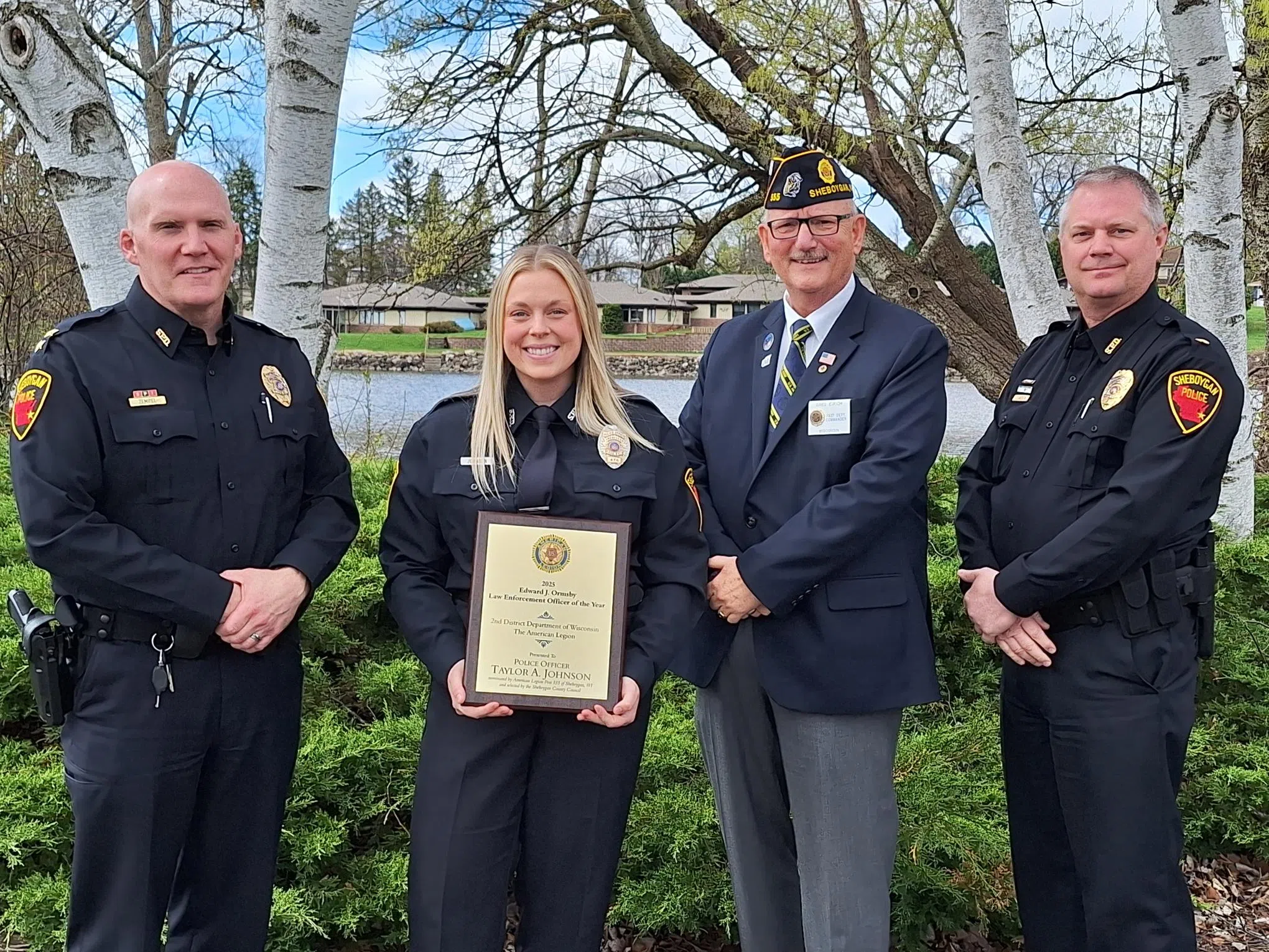 Sheboygan Police Officer Earns Law and Order Award