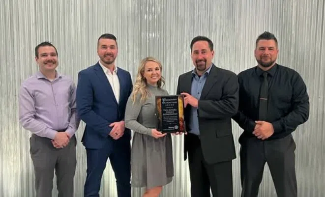 Two Rivers Police Department Honored by the Rotary Foundation