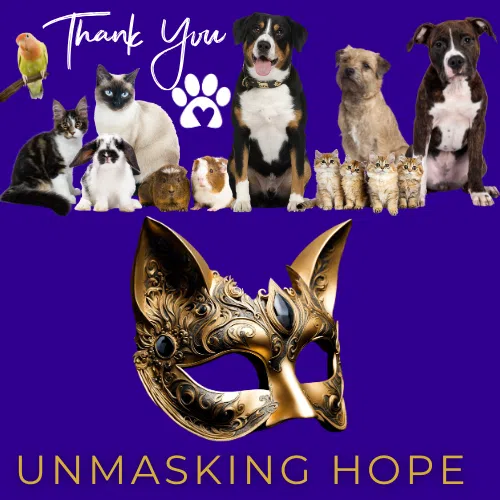 Humane Society of Sheboygan County Hosting Unmasking Hope Fundraising Gala