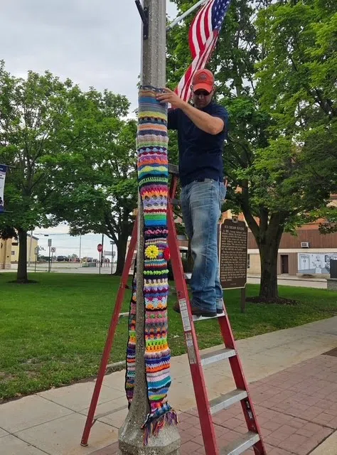Two Rivers Yarn Bombers Strike for a Third Year