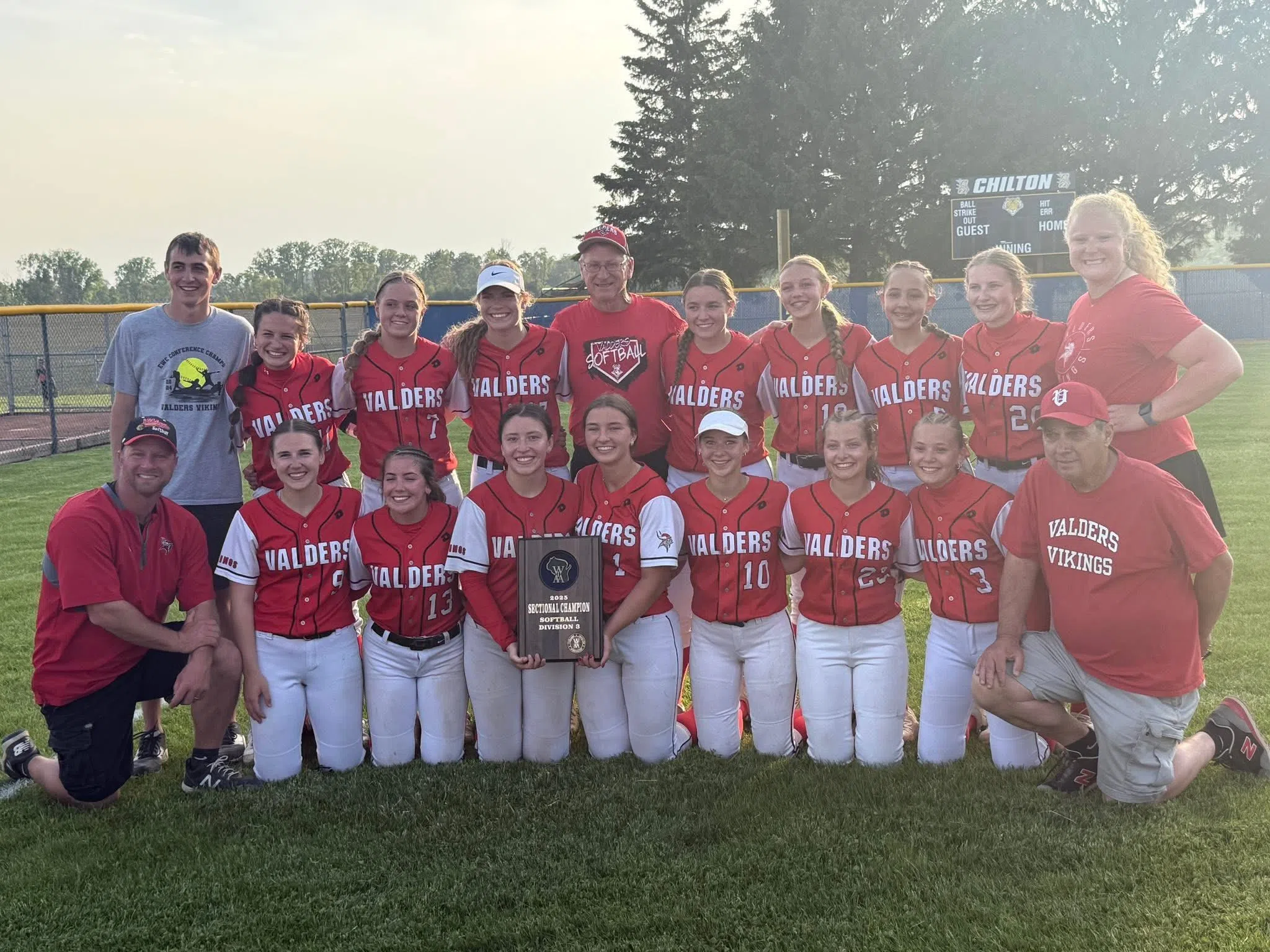 Valders Softball Makes History Today