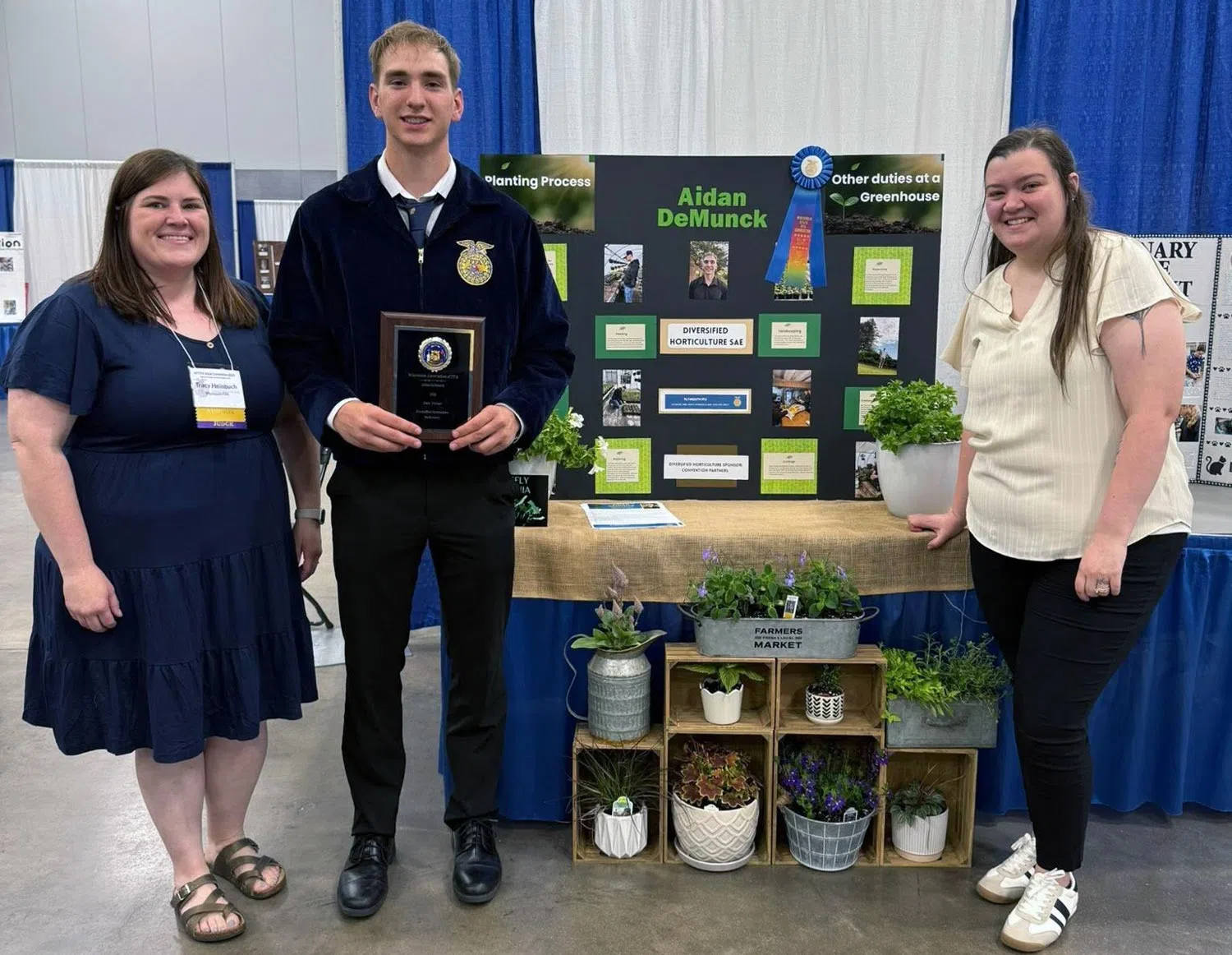 Plymouth High School Student Honored at 96th Annual State FFA Convention