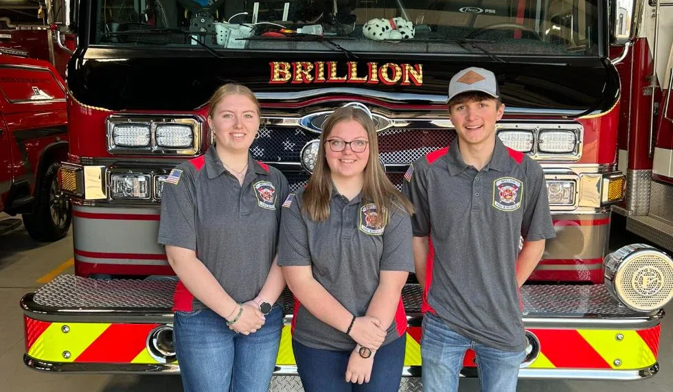 Brillion Fire Department Welcomes New Cadets, Announces Promotions