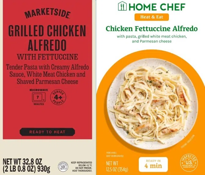 Chicken Fettuccine Alfredo Products Recalled Nationwide