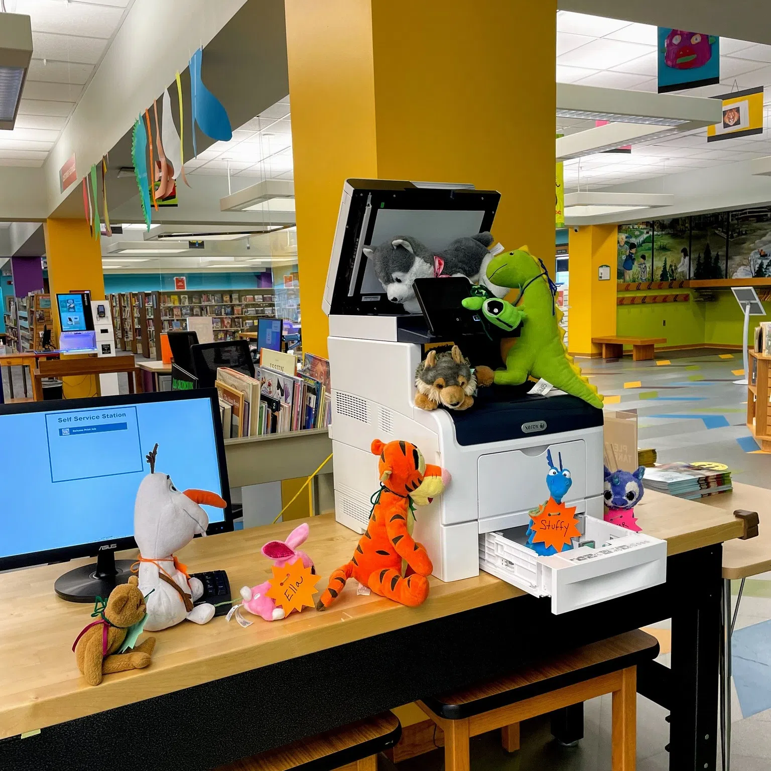 Stuffed Animals to Take Over Sheboygan's Mead Public Library