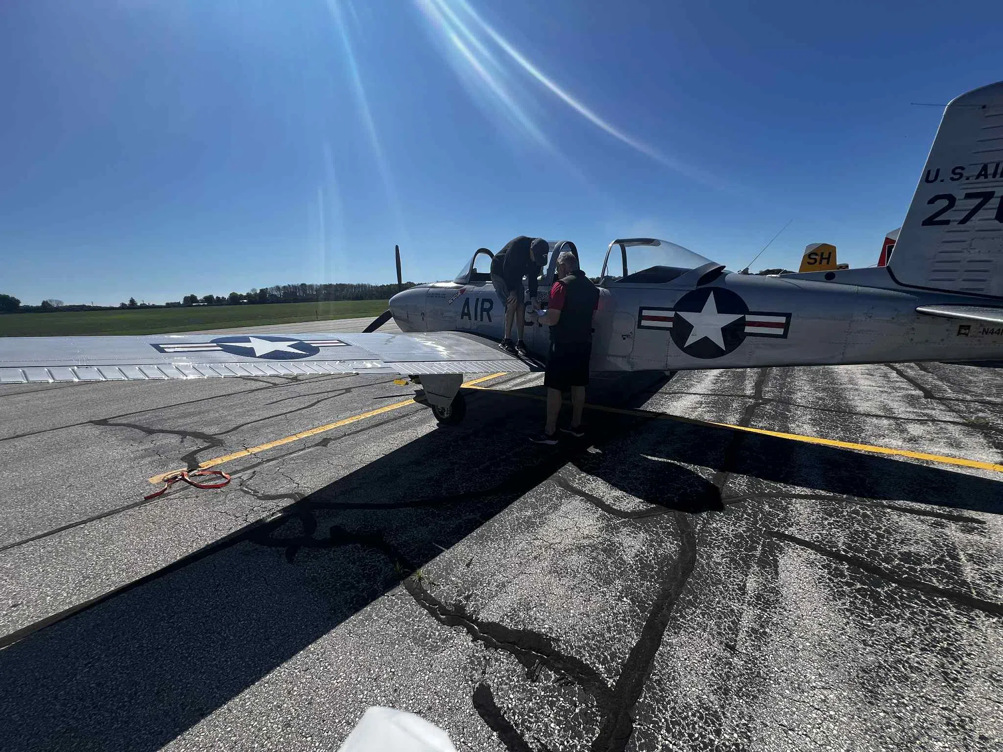 Historic T-34 Association Continues 15-Year Tradition at Manitowoc County Airport