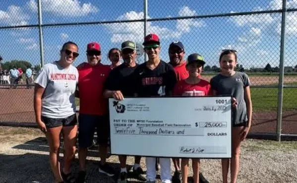 Major Donation Given to Bruce Steinbecker Field