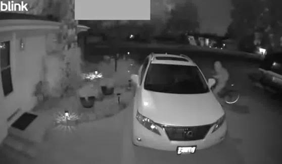 Masked Man on Bicycle Targeting Vehicles: Fox Crossing PD Asks for Community Tips