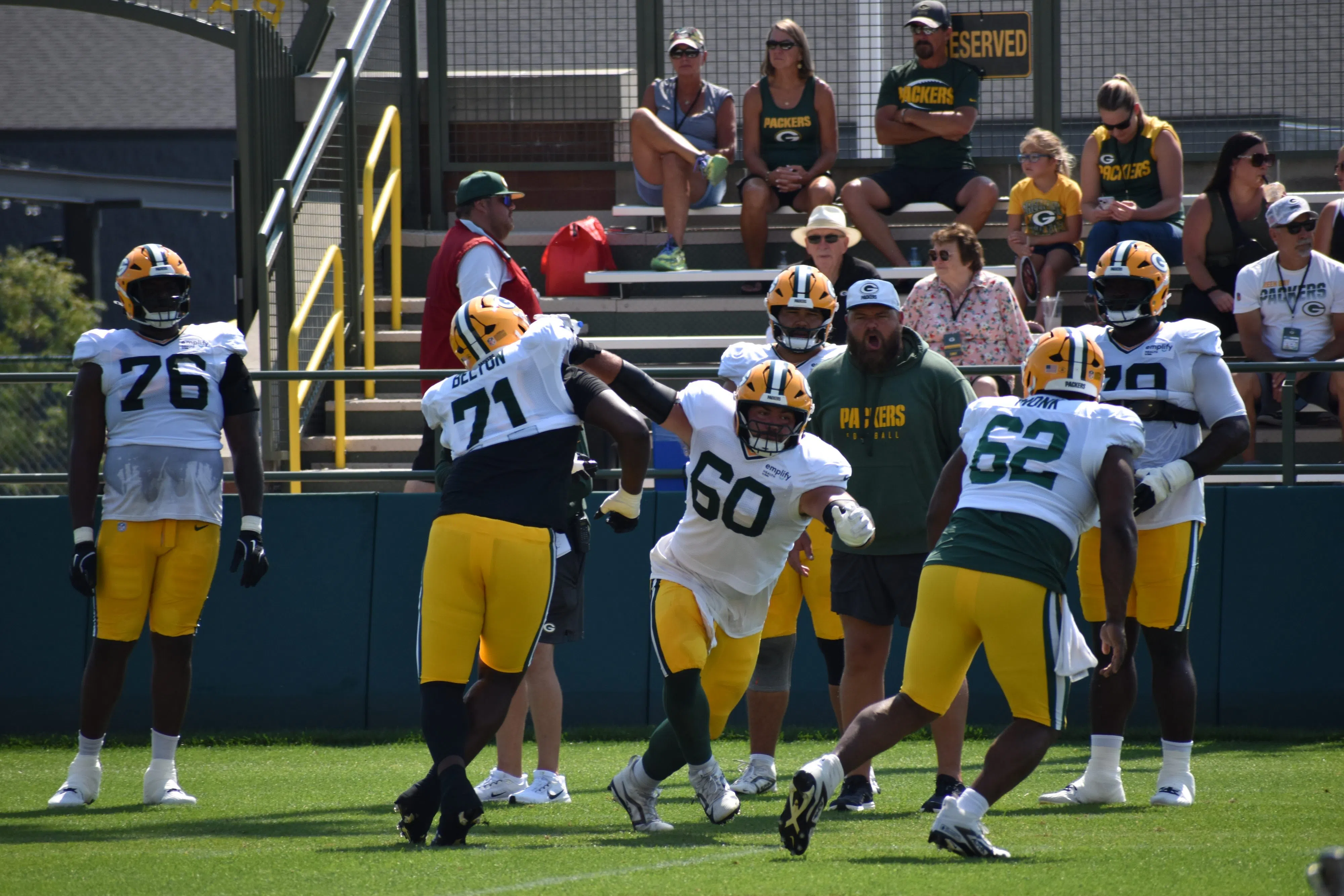 Day Six of Packers Training Camp Gets Chippy