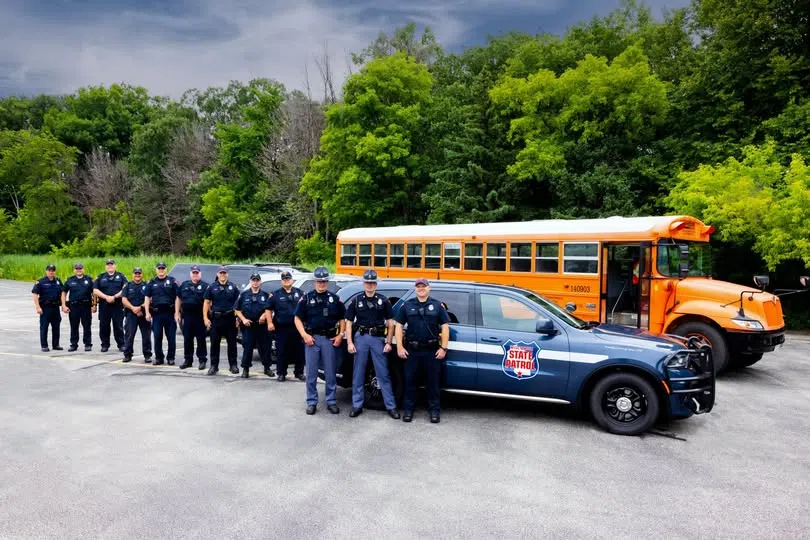 Wisconsin State Patrol Hitching a Ride in Semi Trucks for Traffic Patrols