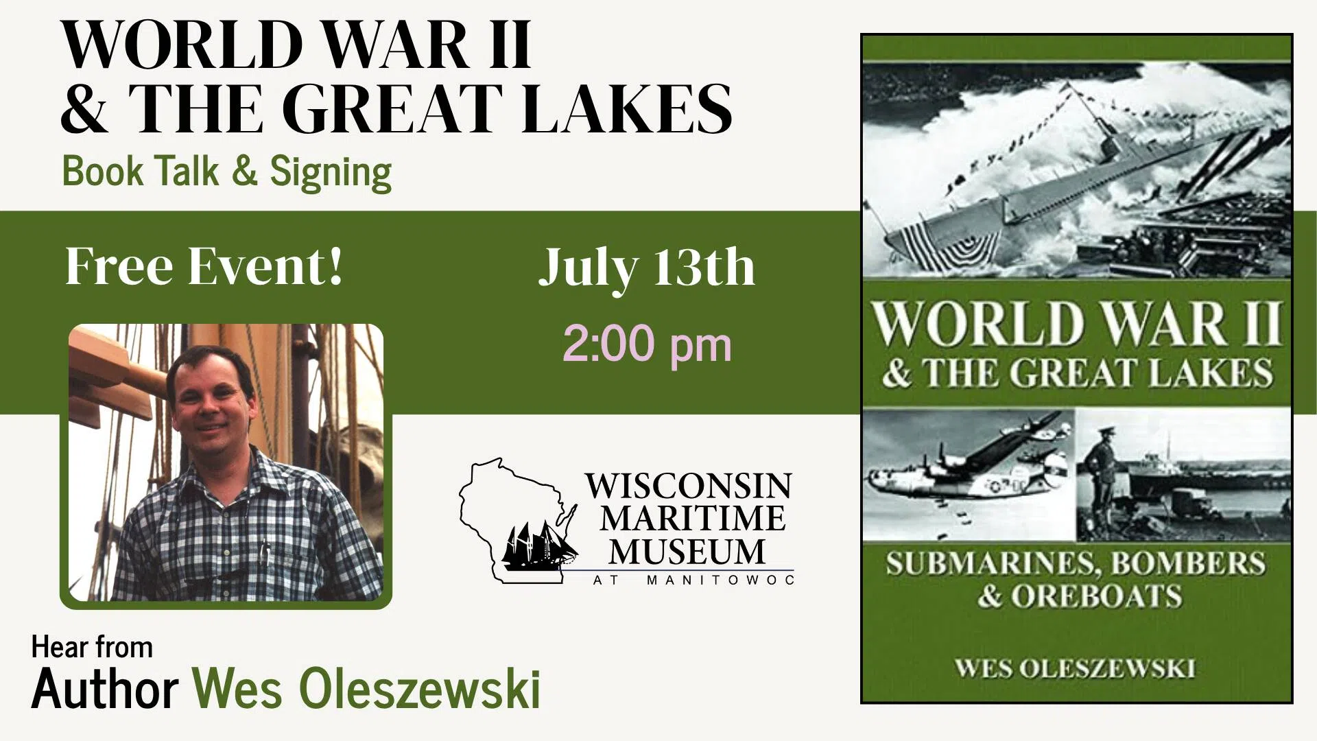 Wisconsin Maritime Museum Explores Great Lakes' Crucial Role in WWII