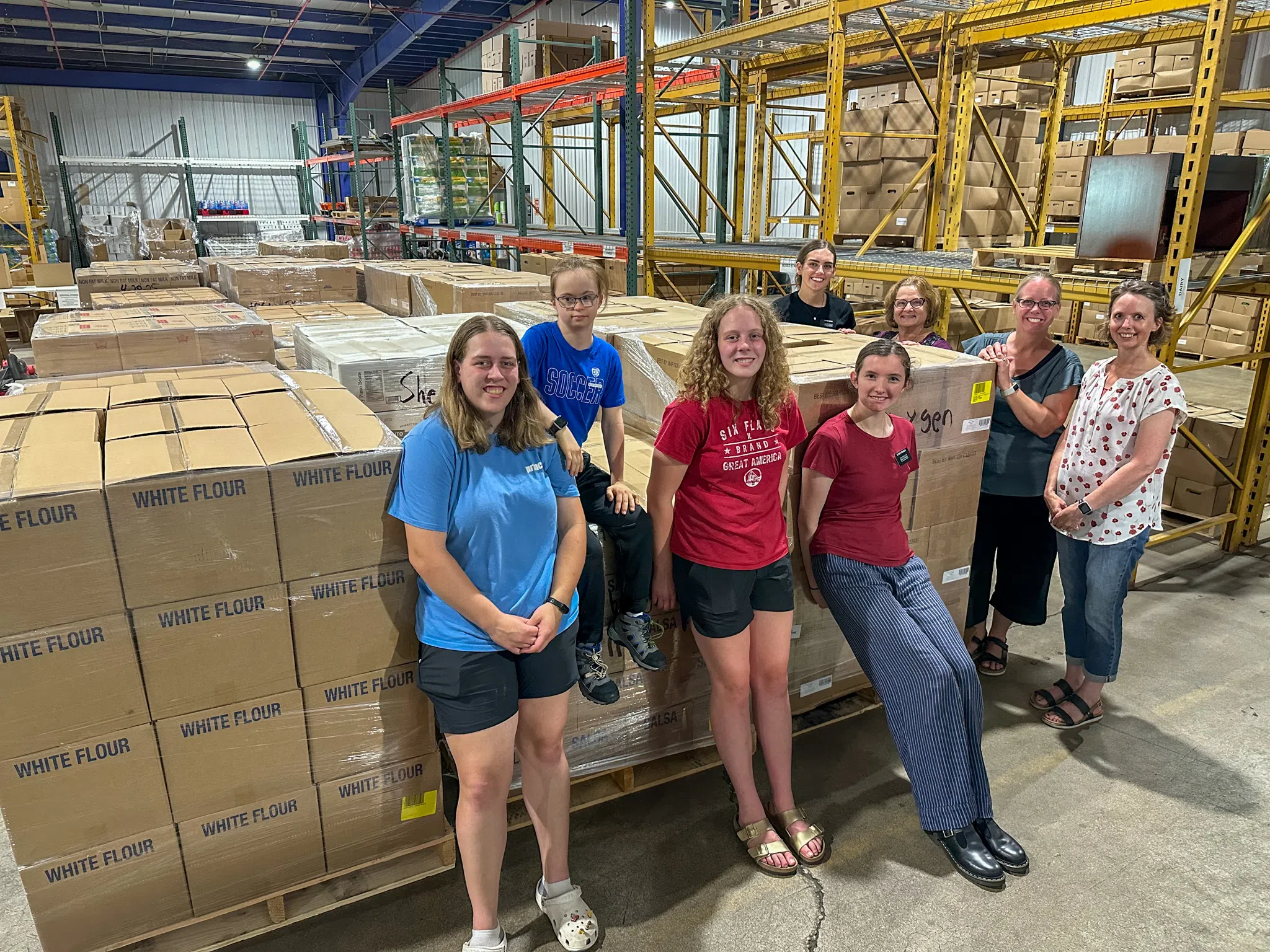 17-Ton Donation Given to Sheboygan County Food Bank by Latter-Day Saints