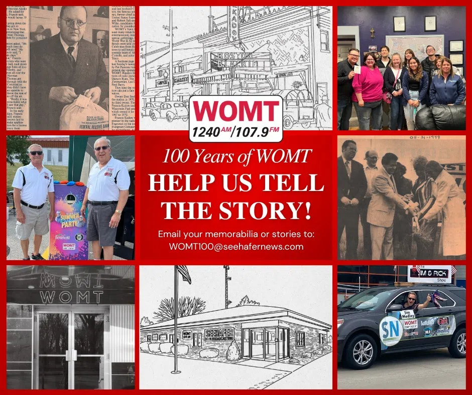 WOMT Radio Wants Your Help Celebrating 100 Years