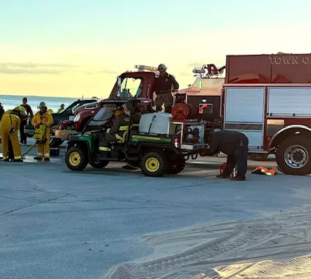 UPDATE: Two Rivers Fire Crews Contain Fire At Point Beach State Forest