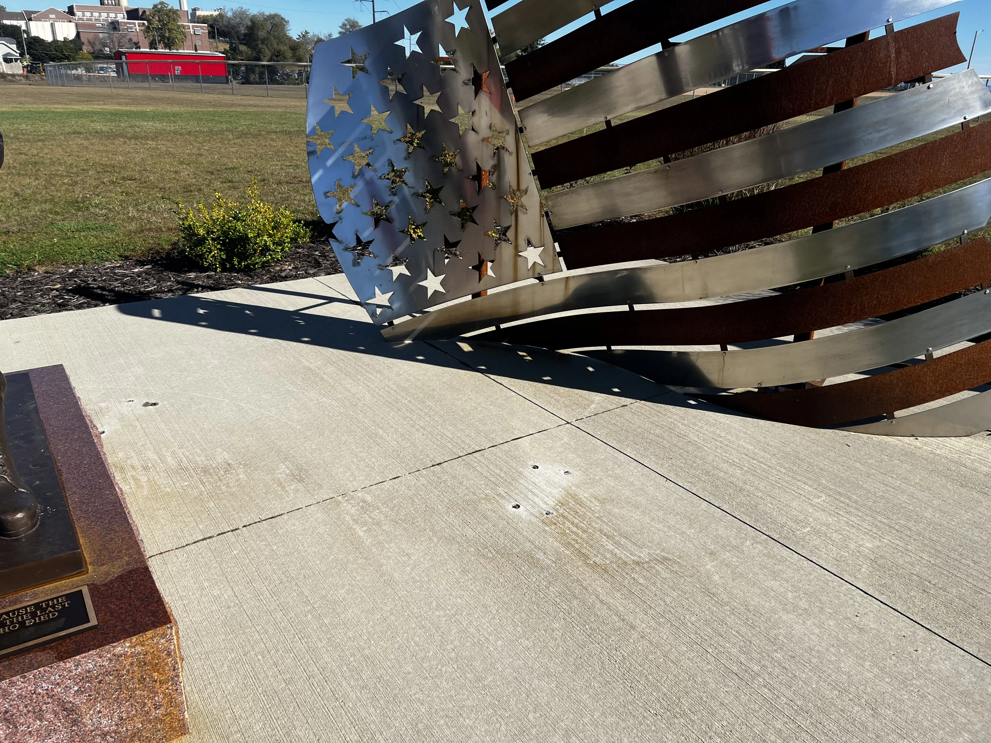 "Inexcusable Act": Manitowoc's Red Arrow Memorial Vandalized