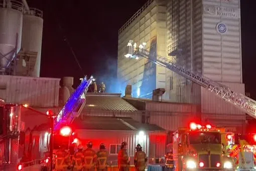 Fire Suppressed At Town of Cato Agricultural Processing Plant