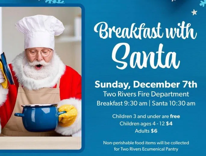 Two Rivers Fire Department Hosting Breakfast With Santa
