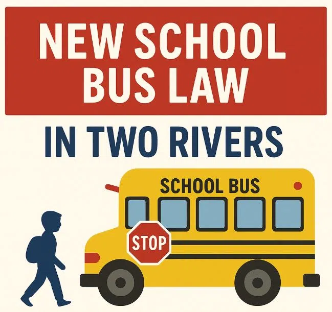 Two Rivers to Implement New School Bus Law in January